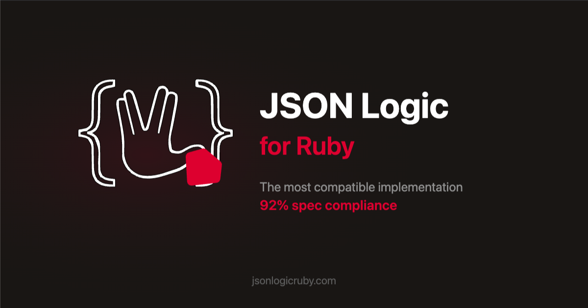 Shiny JSON Logic - The most compliant JSON Logic library